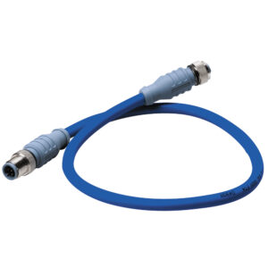 Maretron Mid Double-Ended Cordset – 0.5 Meter – Blue