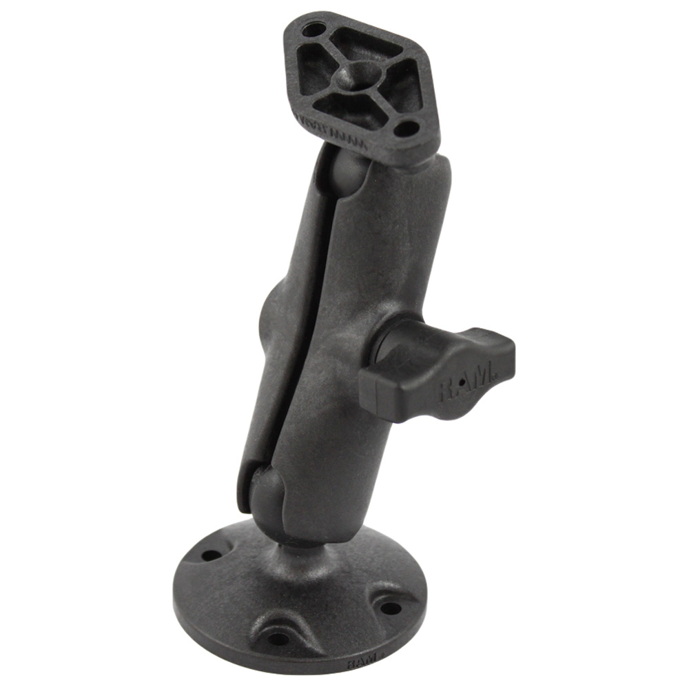 RAM Mount Composite Flat Surface Mount w/Diamond Base RAM Mount Composite Flat Surface Mount w/Diamond Base