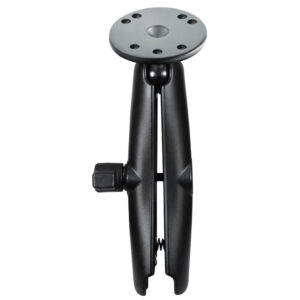RAM Mount Long Double Socket Arm w/2.5″ Round Base