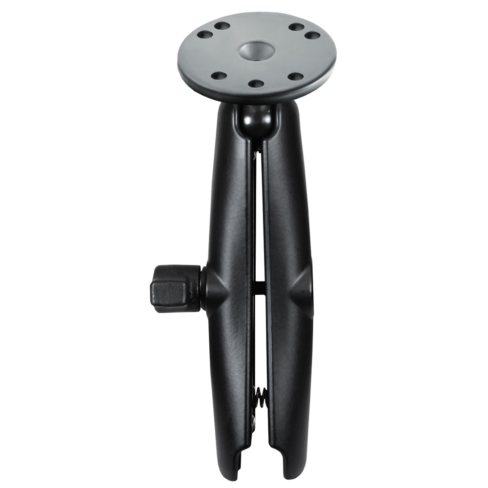 RAM Mount Long Double Socket Arm w/2.5″ Round Base RAM Mount Long Double Socket Arm w/2.5″ Round Base