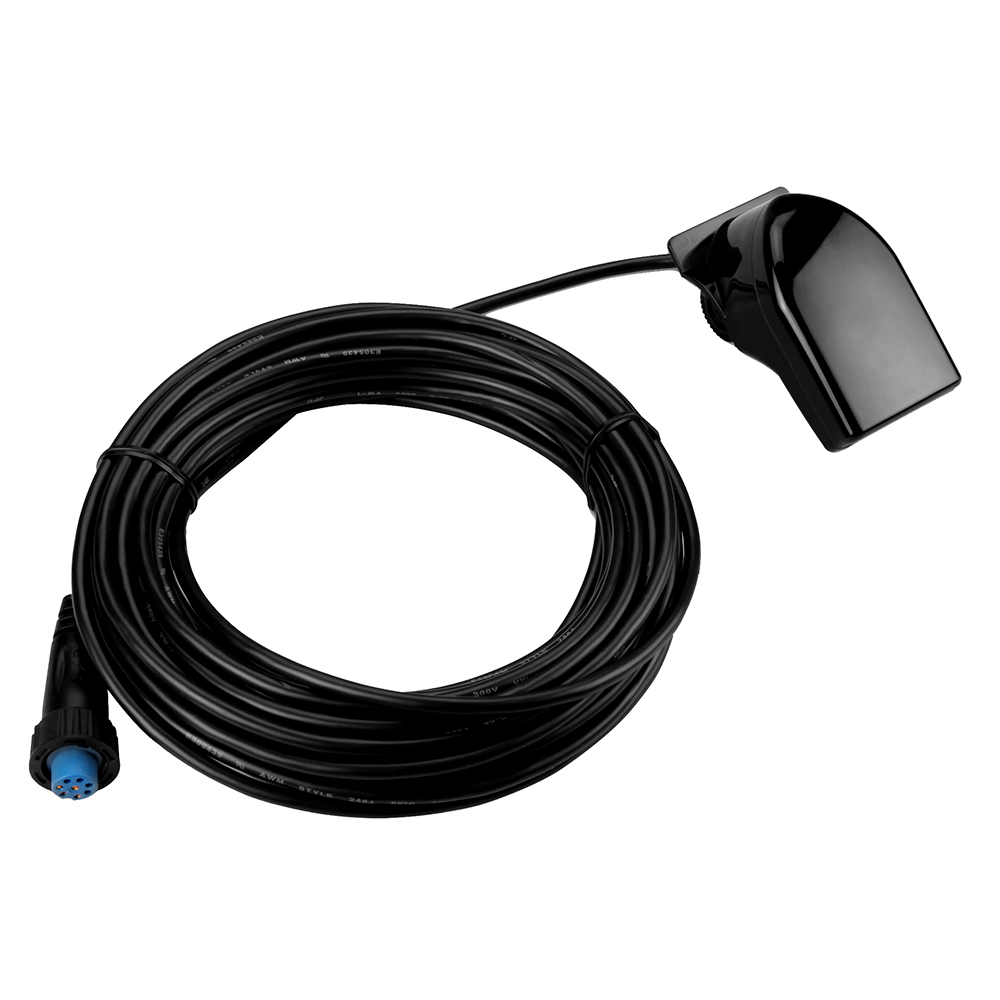 Garmin Transom/Trolling Motor Mount Dual Beam Transducer – 8 Pin Garmin Transom/Trolling Motor Mount Dual Beam Transducer – 8 Pin