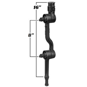 RAM Mount Adjustable Adapt-a-Post 16″ Extension Arm