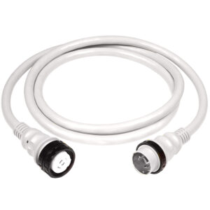 Marinco 50Amp 125/250V Shore Power Cable – 25′ – White