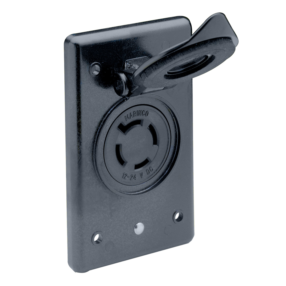 Marinco 2018BR-MB 12/24V Receptacle w/Flip Lid Marinco 2018BR-MB 12/24V Receptacle w/Flip Lid