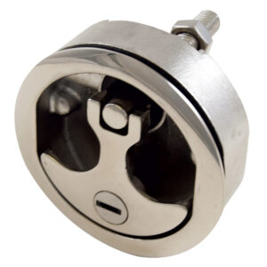 Whitecap Compression Handle – 316 Stainless Steel – Locking – 3″ Outer Diameter