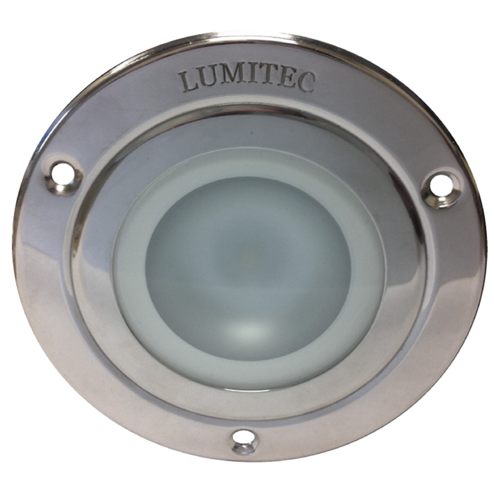 Lumitec Shadow – Flush Mount Down Light – Polished SS Finish – Warm White Dimming Lumitec Shadow – Flush Mount Down Light – Polished SS Finish – Warm White Dimming