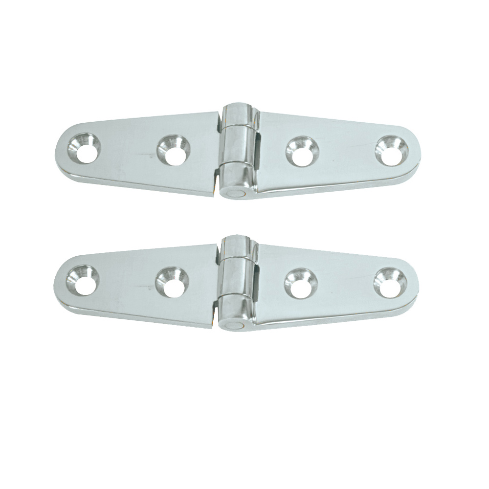 Whitecap Strap Hinge – CP/Brass – 4″ x 1″ – Pair Whitecap Strap Hinge – CP/Brass – 4″ x 1″ – Pair