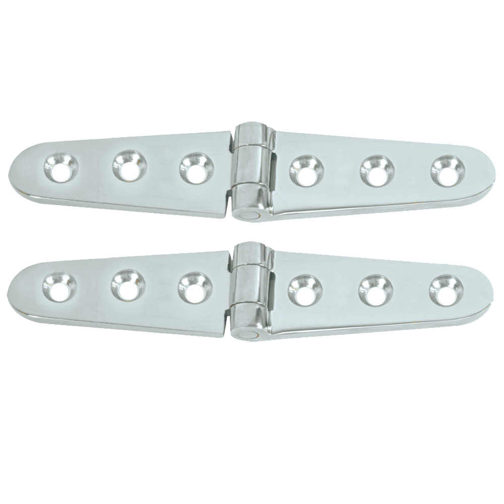 Whitecap Strap Hinge – CP/Brass – 6″ x 1-1/8″ – Pair Whitecap Strap Hinge – CP/Brass – 6″ x 1-1/8″ – Pair