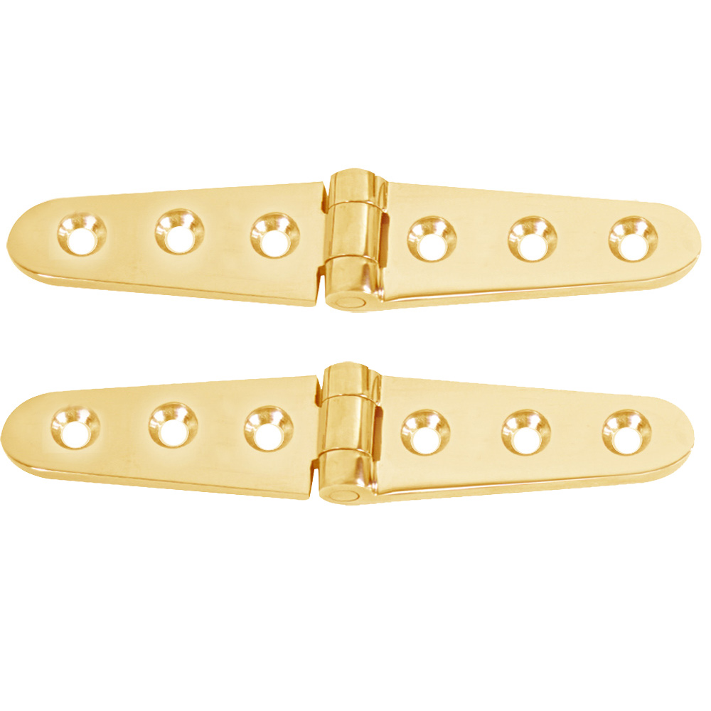 Whitecap Strap Hinge – Polished Brass – 6″ x 1-1/8″ – Pair Whitecap Strap Hinge – Polished Brass – 6″ x 1-1/8″ – Pair