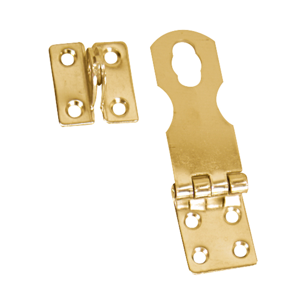 Whitecap Swivel Safety Hasp – Polished Brass – 1″ x 3″ Whitecap Swivel Safety Hasp – Polished Brass – 1″ x 3″