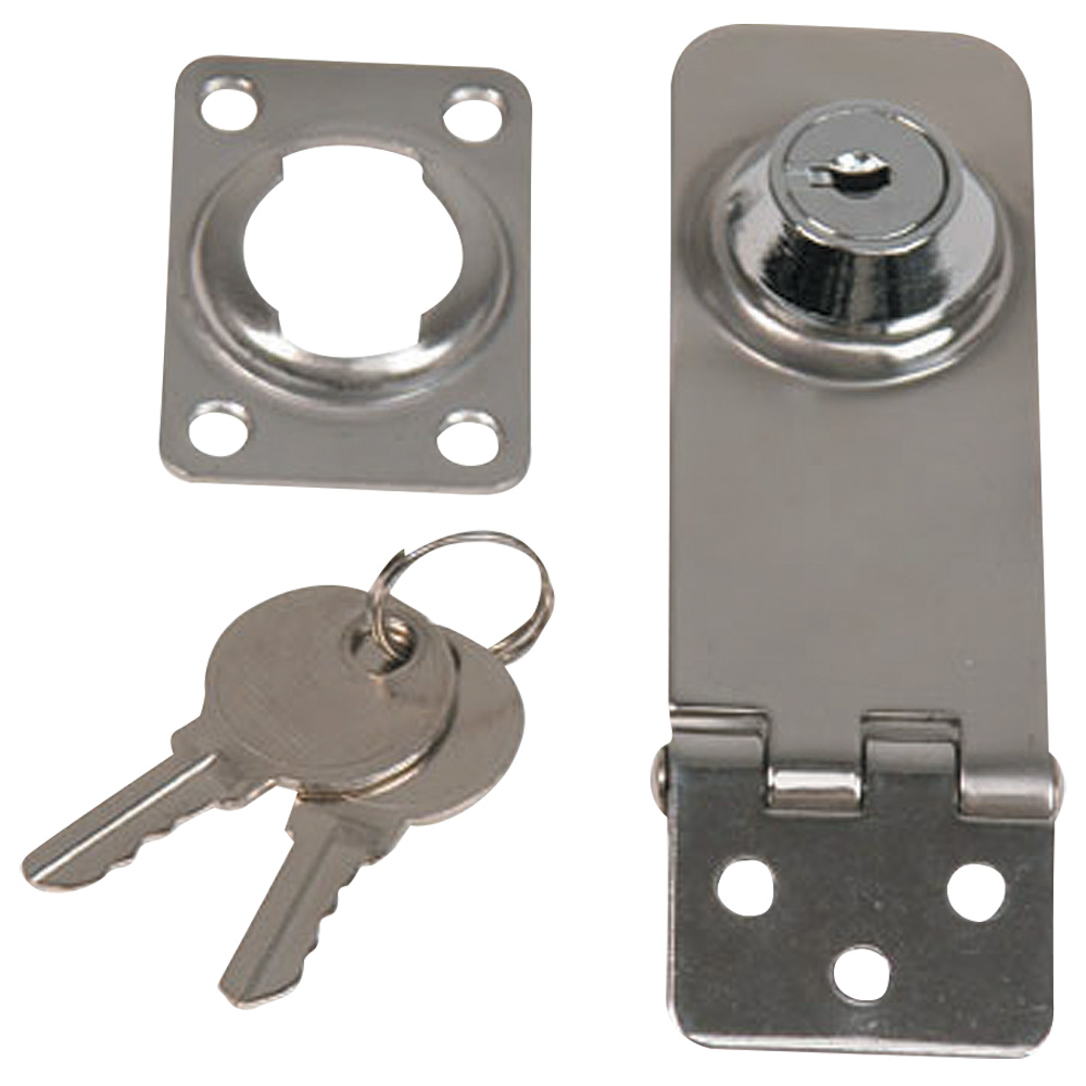 Whitecap Locking Hasp – 304 Stainless Steel – 1″ x 3″ Whitecap Locking Hasp – 304 Stainless Steel – 1″ x 3″