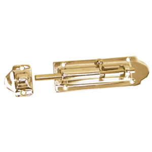 Whitecap Barrel Bolt – Polished Brass – 2-1/2′