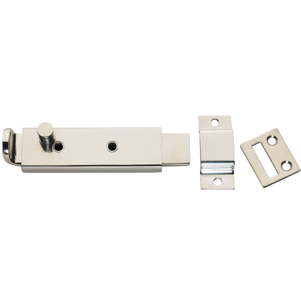 Whitecap Spring Loaded Slide Bolt/Latch – 316 Stainless Steel – 5-5/16″ Whitecap Spring Loaded Slide Bolt/Latch – 316 Stainless Steel – 5-5/16″