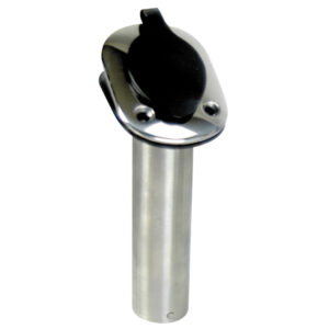 Whitecap 30° Flush Mount Rod Holder – 304 Stainless Steel – 9-1/4″