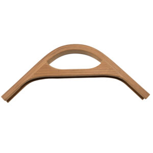 Whitecap Teak Track Corner w/Hand Hold Molding – 3/4″