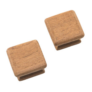 Whitecap Teak Square Drawer Knob – 1-1/8″ – 2 Pack
