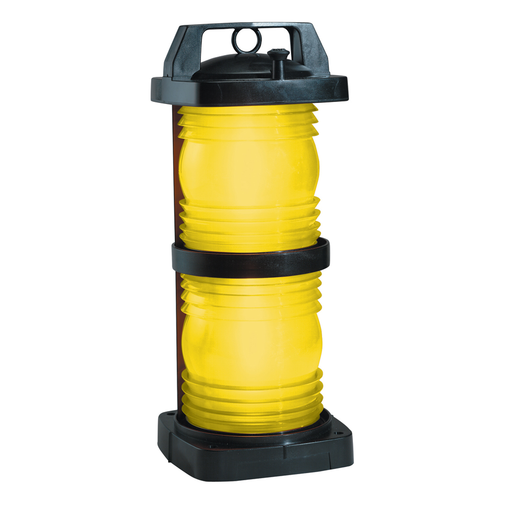 Perko Double Lens Navigation Light – Yellow Towing Light – Black Plastic Perko Double Lens Navigation Light – Yellow Towing Light – Black Plastic