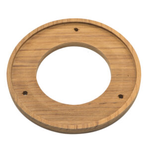 Whitecap Teak Trim Ring – 3″ Inner Diameter Opening
