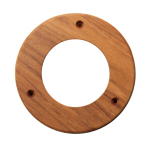 Whitecap Teak Trim Ring – 4″ Inner Diameter Opening