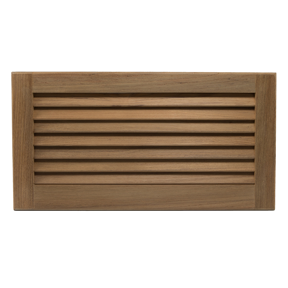 Whitecap Teak Louvered Insert – 9-3/8″ x 18″ x 3/4″ Whitecap Teak Louvered Insert – 9-3/8″ x 18″ x 3/4″