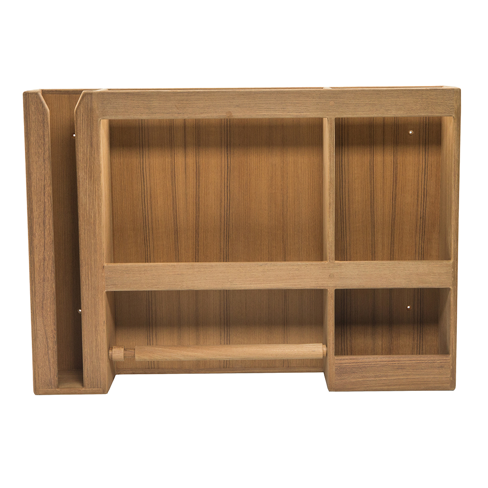 Whitecap Teak Dish/Cup/Paper Towel Rack Whitecap Teak Dish/Cup/Paper Towel Rack