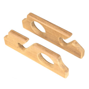 Whitecap Teak Two-Rod Storage Rack – Pair