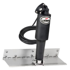Lenco 4″ x 12″ Limited Space Trim Tab Kit w/o Switch Kit 12V – Standard Finish – Standard Actuator