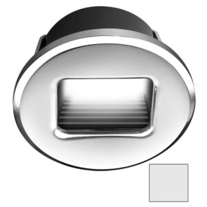 i2Systems Ember E1150Z Snap-In – Polished Chrome – Round – Cool White Light
