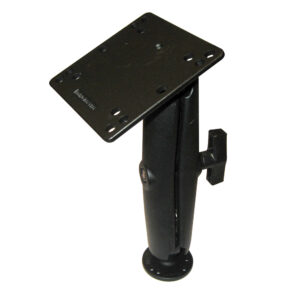 RAM Mount 4.75″ Square Base VESA Plate 75mm and 100mm Hole Patterns w/Long Surface Mount
