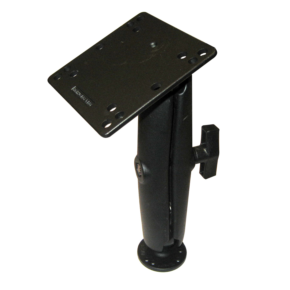 RAM Mount 4.75″ Square Base VESA Plate 75mm and 100mm Hole Patterns w/Long Surface Mount RAM Mount 4.75″ Square Base VESA Plate 75mm and 100mm Hole Patterns w/Long Surface Mount