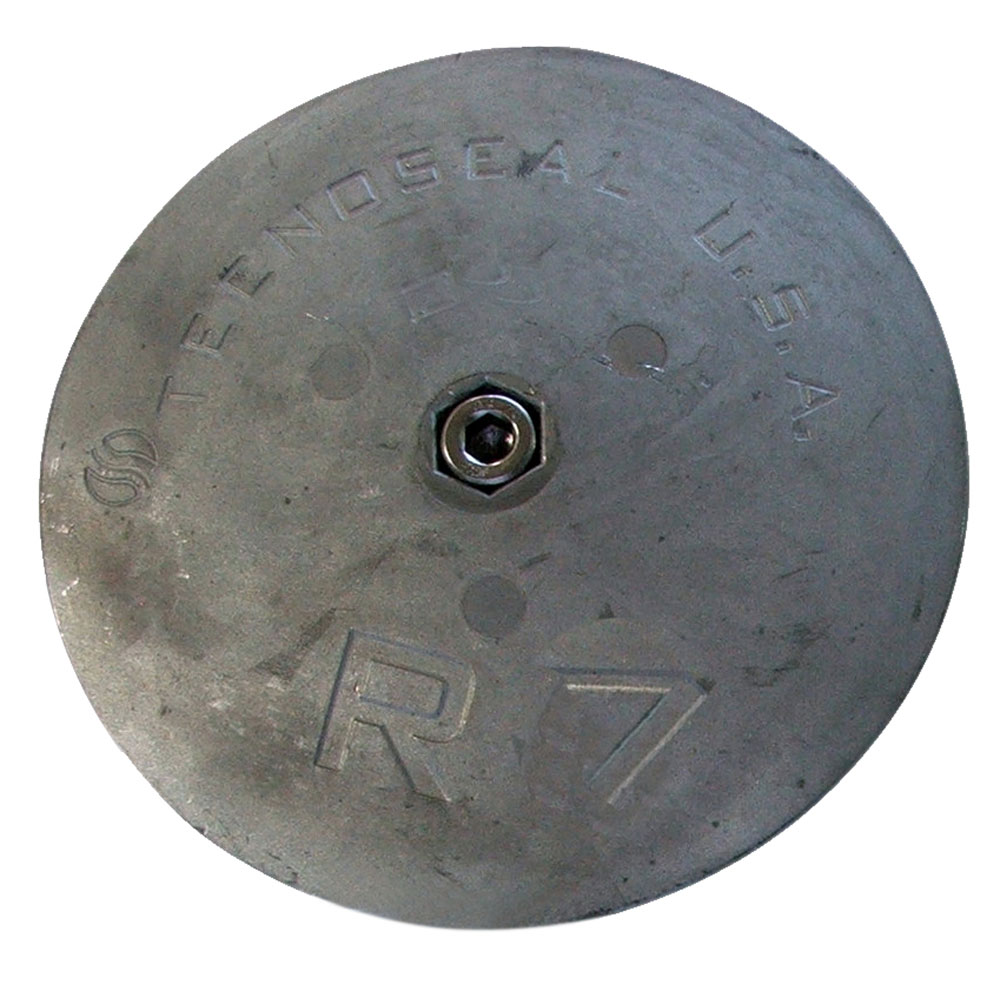 Tecnoseal R7 Rudder Anode – Zinc – 6-1/2″ Diameter Tecnoseal R7 Rudder Anode – Zinc – 6-1/2″ Diameter