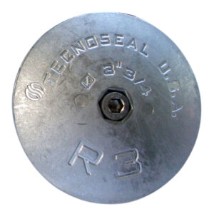 Tecnoseal R3MG Rudder Anode – Magnesium – 3-3/4″ Diameter