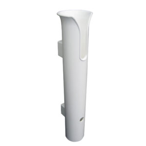 TACO Poly Stand-Off Rod Holder w/Stainless Steel Hardware – White