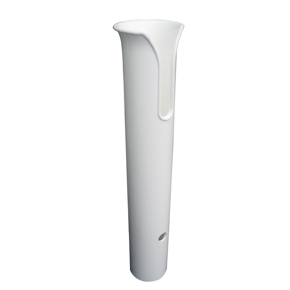 TACO Poly Thru-Bolt Rod Holder w/Mounting Holes – No Hardware – White TACO Poly Thru-Bolt Rod Holder w/Mounting Holes – No Hardware – White