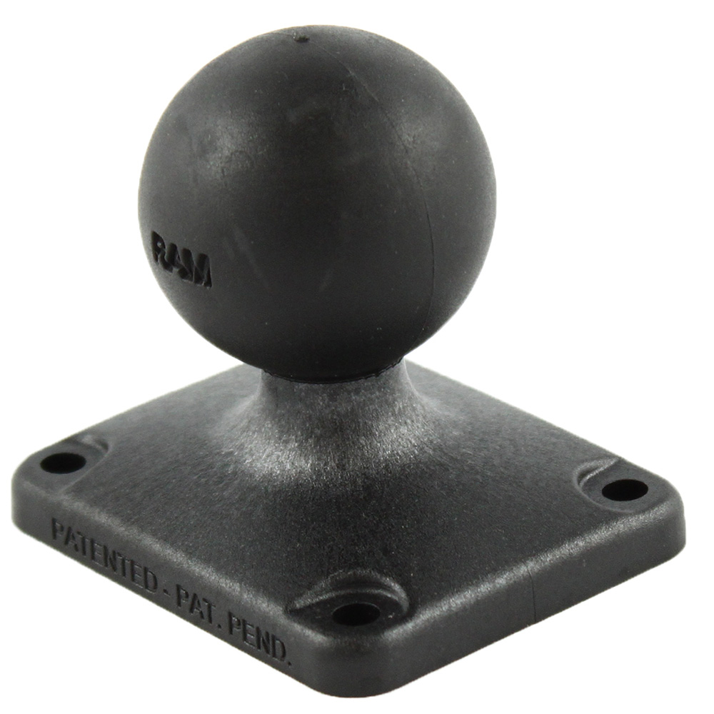 RAM Mount 2″ x 2.5″ Rectangle Composite Base w/1.5″ Ball RAM Mount 2″ x 2.5″ Rectangle Composite Base w/1.5″ Ball