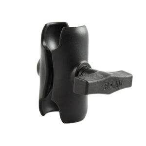 RAM Mount Composite Short Double Socket Arm f/1.5″ Ball Base