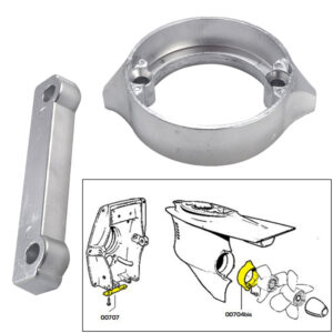 Tecnoseal Anode Kit w/Hardware – Volvo Duo-Prop 280 – Zinc