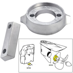 Tecnoseal Anode Kit w/Hardware – Volvo 290 – Zinc