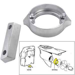 Tecnoseal Anode Kit w/Hardware – Volvo Duo-Prop 290 – Magnesium