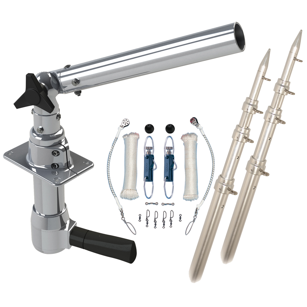 Rupp Revolution Top Gun Package w/18′ Poles & Complete Single Line Rigging Kit w/Klickers Release Clips Rupp Revolution Top Gun Package w/18′ Poles & Complete Single Line Rigging Kit w/Klickers Release Clips
