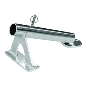 Rupp Fixed Mount Center Rigger Holder – Silver