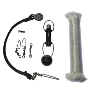 Rupp Center Rigging Kit w/Klickers – White Nylon 50′