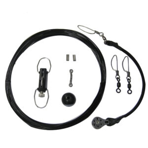 Rupp Center Rigging Kit w/Klickers – Black Mono 50′