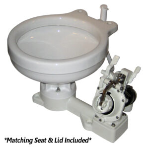 Raritan Fresh Head – Fresh Water Flush – Manual – Marine Size – Right Hand Operation