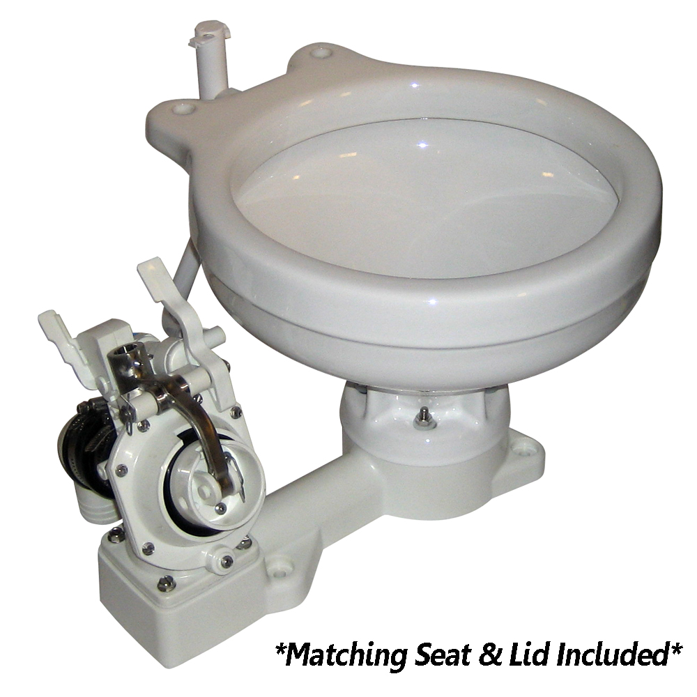 Raritan Fresh Head – Fresh Water Flush – Manual – Marine Size – Left Hand Operation Raritan Fresh Head – Fresh Water Flush – Manual – Marine Size – Left Hand Operation