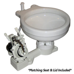 Raritan Fresh Head – Fresh Water Flush – Manual – Household Style – Left Hand Operation
