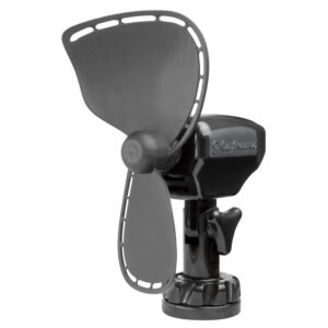 SEEKR by Caframo Ultimate 757 12V 2-Speed 7″ Fan – Direct Wire – Black