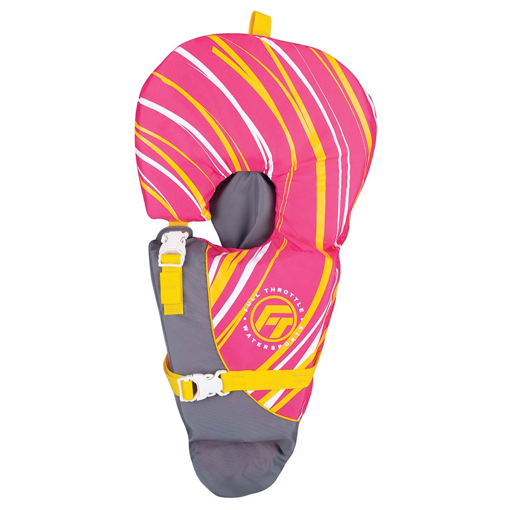 Full Throttle Baby-Safe Life Vest – Infant to 30lbs – Pink Full Throttle Baby-Safe Life Vest – Infant to 30lbs – Pink