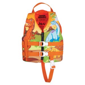 Full Throttle Water Buddies Life Vest – Child 30-50lbs – Dinosaurs