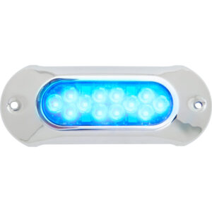 Attwood Light Armor Underwater LED Light – 12 LEDs – Blue